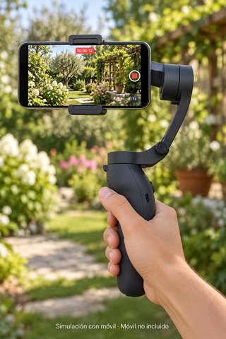Estabilizador Gimbal L7B 3 Ejes Plegable