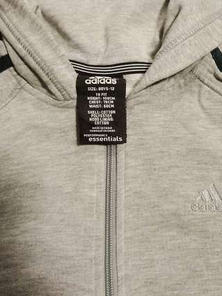 Sudadera Adidas Essentials Gris