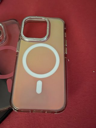 Fundas iPhone MagSafe Negro y Rosa