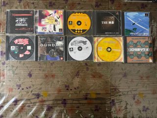 Lotto 10 Giochi PS1 (PlayStation 1) NTSC-J