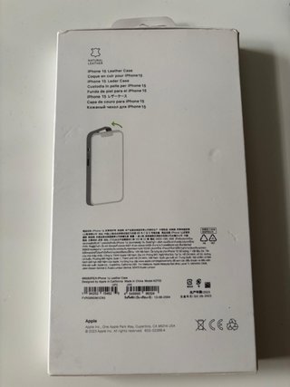 Funda iPhone 14 Piel Natural Apple