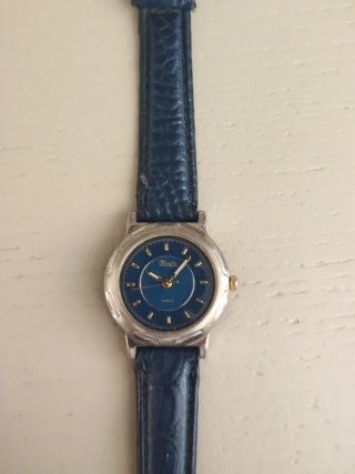 Orologio Alexis Blu e Argento pila da sostituire
