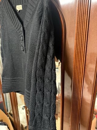 Jersey Negro Woman Bersache Tricots Talla M