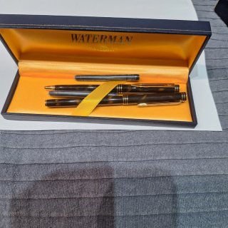 Pluma y boli Waterman vintage