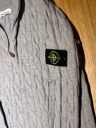 Jersey Stone Island Talla XL Cable Knit
