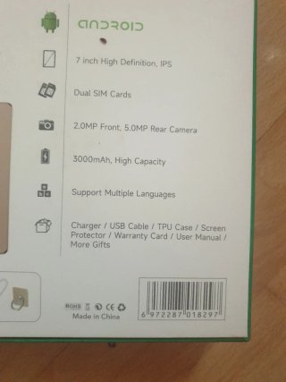 Tablet Modio M12 7 pulgadas