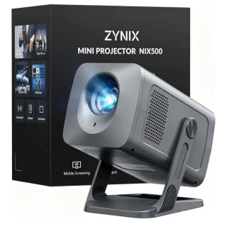 Proyector Zynix NIX500 Mini.  Nuevo.