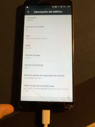 UMIDIGI S2 4GB 64GB - Pantalla Rota
