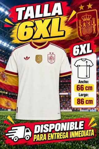 Camiseta Selección  Talla 6XL