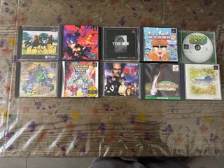 Lotto 10 Giochi PlayStation 1 NTSC-J