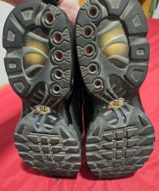 Zapatillas Nike Air Max Plus Negras y Doradas