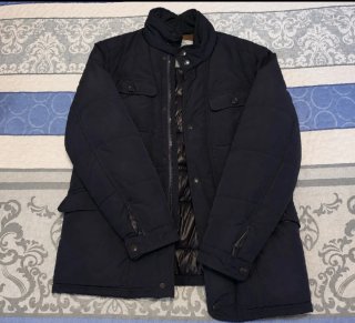Anorak Mango Azul Marino Talla L