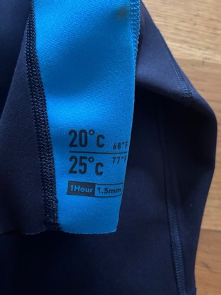 Traje de Neopreno Corto Olaian TALLA 12 DECATHLON