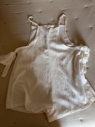 Mono premamá blanco talla única