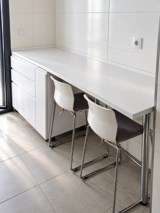 Conjunto cocina IKEA encimera y mueble