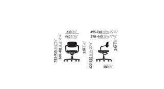 Silla de oficina Vitra ALL STAR