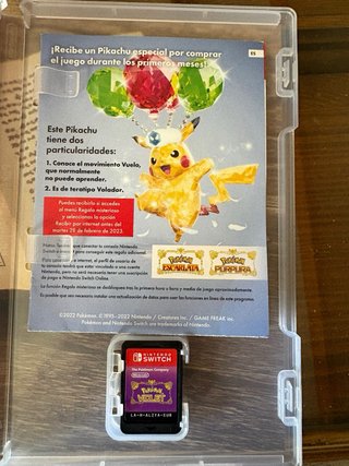Pokémon Púrpura - Nintendo Switch