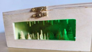 Scatola Diorama Grotta + Poggia Penna