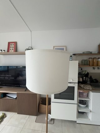 Lámpara de pie Ikea tela