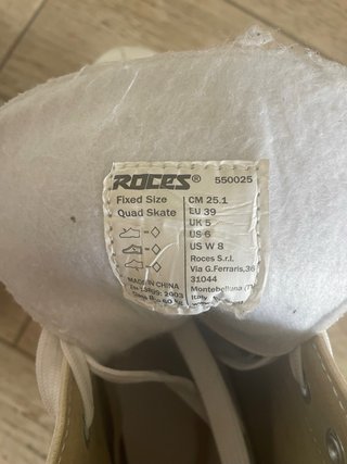 Patines Roces Artísticos Blancos
