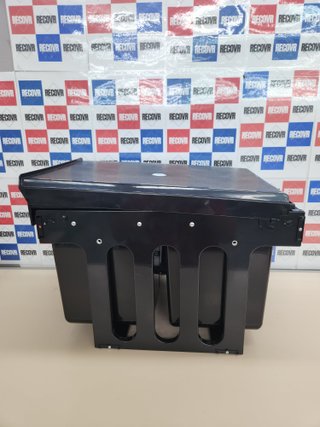 Cubo de Basura 2 Compartimentos, Papelera Cocina Extraíble Bajo Fregadero, 2x15 L, 35,1 x 34,3 x 48 cm, Negro Relaxdays