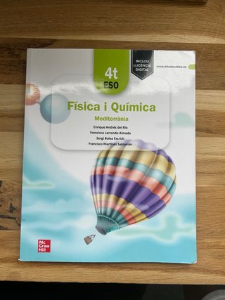 Física i Química, 4t ESO, Mediterrània