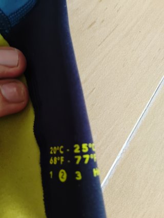 Traje Neopreno Infantil Olaian Talla 5A