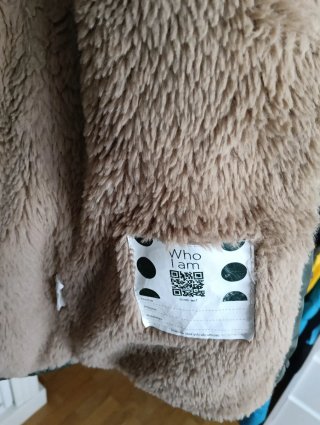 Parka niño verde