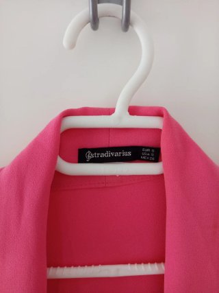 Chaqueta Stradivarius Talla S Rosa