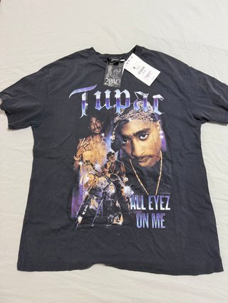 Camiseta Bershka Tupac All Eyez On Me