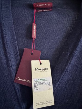 Cárdigan Massimo Dutti Azul Talla 7