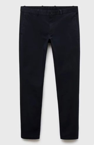 Pantalón Mango Azul Talla 40