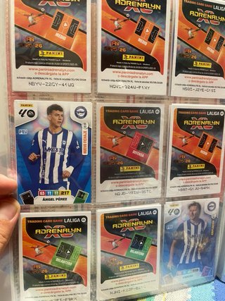 Cromos Adrenalyn XL 25/26 de Alavés hasta atletico