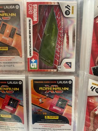 Cromos Adrenalyn XL 25/26 de Alavés hasta atletico