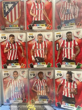 Cromos Adrenalyn XL 25/26 de Alavés hasta atletico