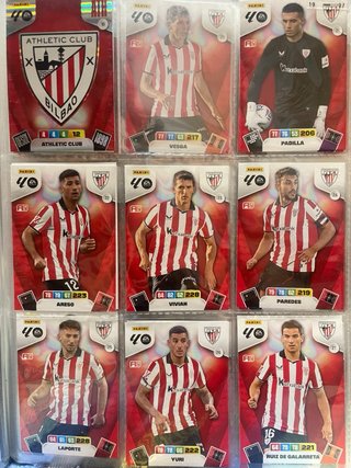 Cromos Adrenalyn XL 25/26 de Alavés hasta atletico