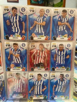 Cromos Adrenalyn XL 25/26 de Alavés hasta atletico