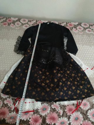 Traje de baturra para niña (3-5 años)