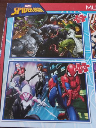 Puzzle Spiderman 4 en 1 Educa