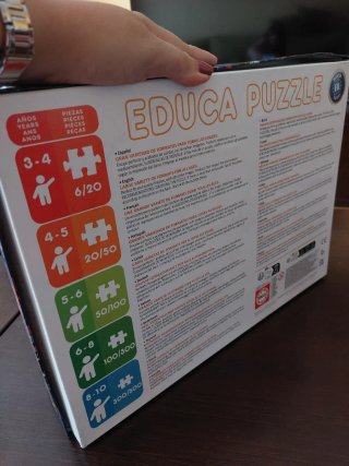 Puzzle Spiderman 4 en 1 Educa