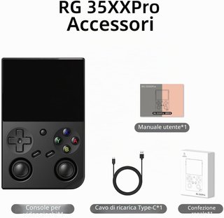 Console Portatile Retro Gaming Anbernic RG35XX Pro