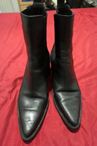 Botines Negros Estilo Chelsea