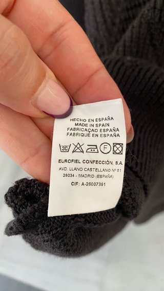 Jersey hombre negro Antonio Miro Studio