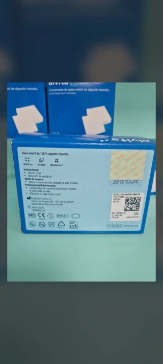 6 Cajas Alvita Gasas Estériles 100uds por caja