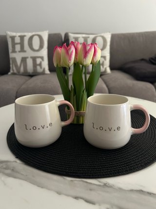 Tazas l.o.v.e (2 unidades)