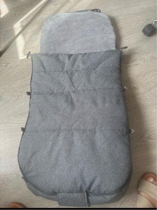 Saco polar silla de paseo gris