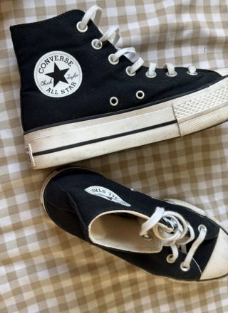 Bambas Converse All Star Negras Talla 38