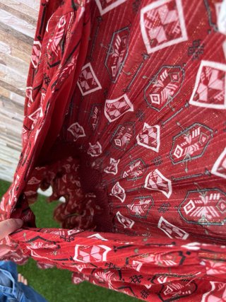 Vestido estampado mujer