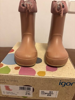Botas de agua Igor Yogi Rosa Talla 26