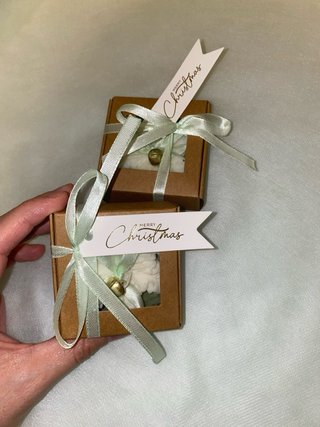 Candela artigianale natalizia